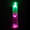 LED Vibrating Straight Cock - 6 / 15 cm - Transparent